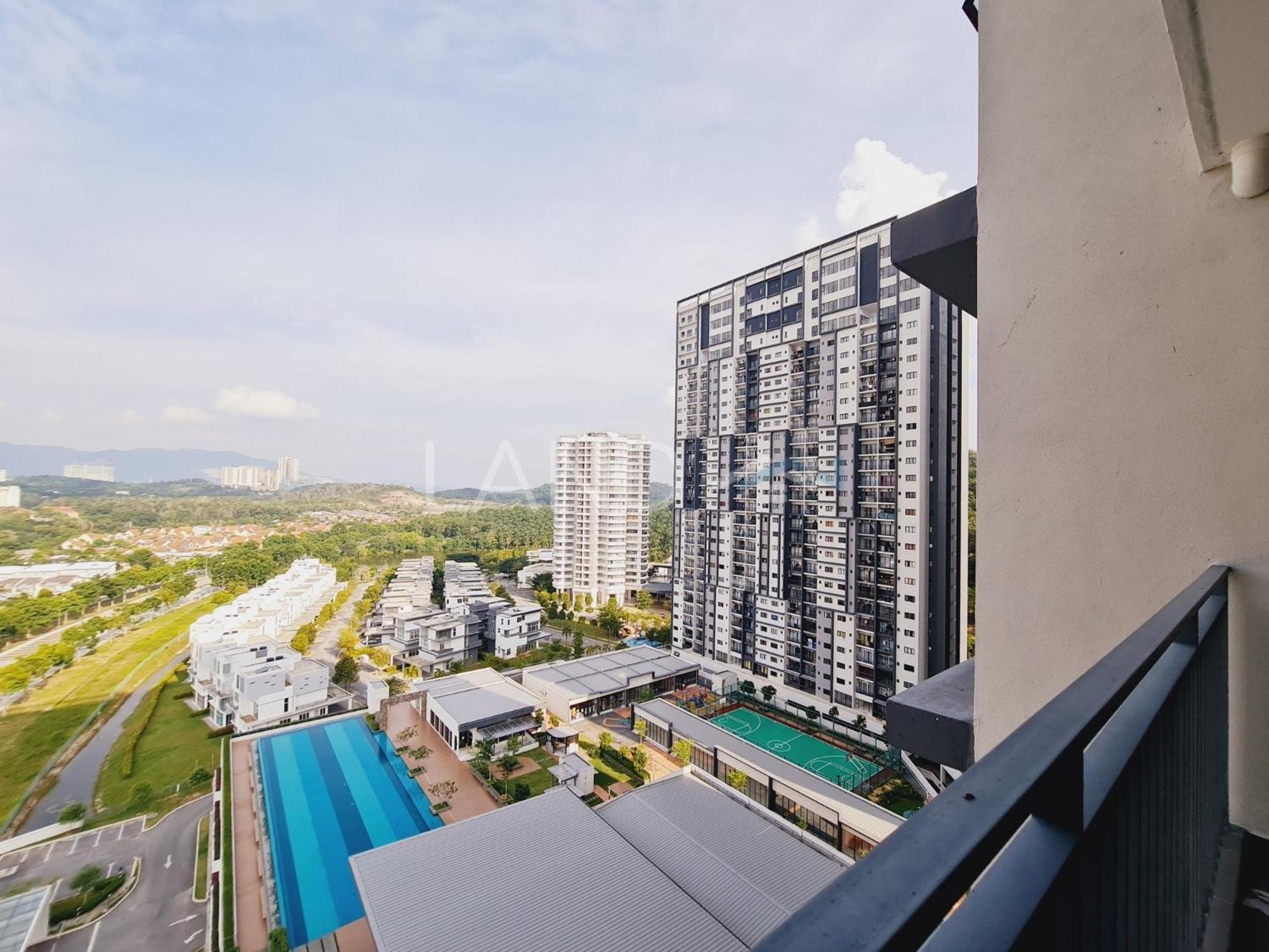 Residensi Lili, Taman Bucida Hijauan, Nilai Nearby Klia, Usim - Infinity Pool Apartment Exterior photo